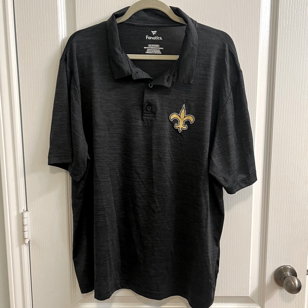 New Orleans Saints ⚜️ Antigua Layout Fanatics Men's Polo